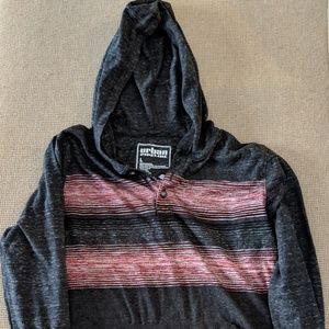 Urban Pipeline long sleeve hooded shirt